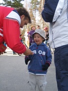 kaikkein kivointa on palkintojen saaminen Tuomas Lepikonmäenkin mielestä. Tuomas voitti pojat 4v